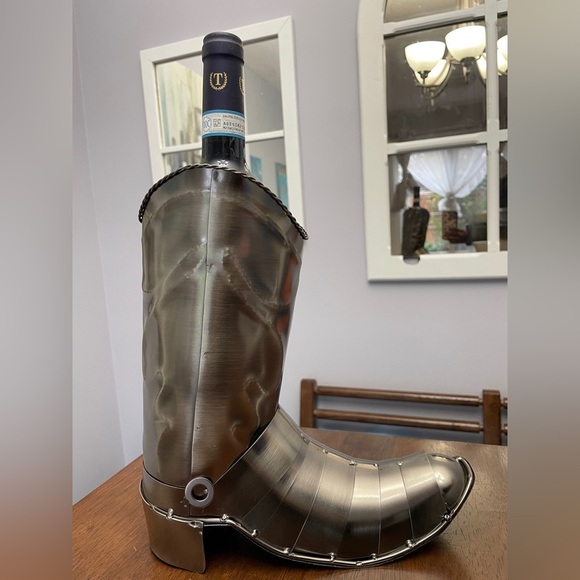 Cowboy Boot Metal Bottle Holder - NWT - Picture 11 of 11